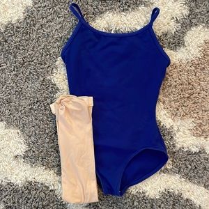 Dance Set With Leotard and Tights